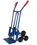 Trestles Profi Sackkarre Treppensteiger S01HS blau 250kg Sackkarren...