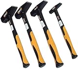 4 Hammer Set 100 g 200 g 500 g 1000 g Schlosserhammer DIN 1041...