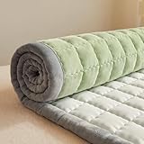 Futon-Matratze, dicke aufrollbare Bodenmatratze für Gäste,...