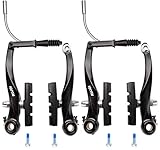 RUJOI Fahrrad Bremsen Set V-Brake Universal Fahrradbremsen-Set Vordere und...