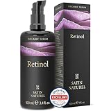 Satin Naturel Retinol Serum 100ml - Retinol hochdosiert mit Hyaluron + BIO...