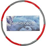 heartvanced® Hula Hoop Reifen für Erwachsene und Kinder 1,1 kg für...