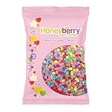 Bunte Konfetti Streusel 55g - Natürliche Essbare Streusel Tortendeko -...