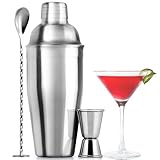 Großes 24-oz-Edelstahl-Cocktail-Shaker-Set – Mischgetränke-Shaker –...