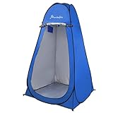 Montafox Multifunktionszelt Pop Up Zelt 2m Groß XXL Toilettenzelt Boden...