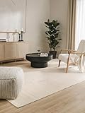 benuta pure Wollteppich Rocco - Wolle - Rechteckig & im Style: Uni, Hygge &...