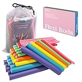 xnicx 47Stück 7' Papilotten Lockenwickler Grosse Locken Ohne...