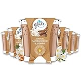 Glade Duft-Kerze im Glas, 6er Pack, Sensual Sandalwood and Jasmine, bis zu...