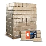 Holzbriketts RUF Original Blue - Weichholzbriketts Palette 960 kg (96x10...