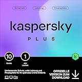 Kaspersky Plus Internet Security 2024 | 10 Geräte | 1 Jahr | Anti-Phishing...