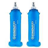 SINOVATI® TPU Faltbare Trinkflaschen, Soft Flask, Wasserflasche BPA-Frei...