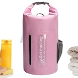 Générique Wasserdichte Packsäcke für Kajak, 20 L Carbon Fiber...