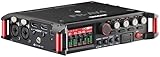 TASCAM FR-AV4 - Professioneller 4 Spur Field Recorder mit 32-Bit-Float,...