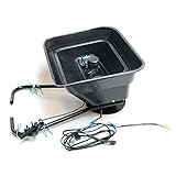 Dema Elektrostreuer 12V für Rasentraktor, Schleuderstreuer, flexibel,...