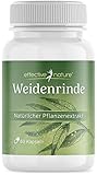 Weidenrinde-Kapseln - 60 Kapseln für 2 Monate - 200 mg Weidenrindenextrakt...