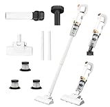 Yaasier Staubsauger Kabellos, 35KPA Akku Staubsauger mit Selbststehende,...