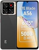 ZTE Blade A56 Android Smartphone ohne Vertrag, Schwarz (2025)+6,75 Zoll...