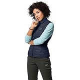 Jack Wolfskin Damen JWP VEST W winddichte Steppweste, Night Blue, L