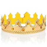 Apausvcm Königskronenhut,Goldene Krone König,Königin Krone,Königskrone...