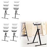 UISEBRT Rollenbock Höhenverstellbar 68-107cm - Klappbock Rollenständer...