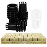 BESPORTBLE Hydroponisches Pflanzenzuchtset mit Kunststoffpflanzgefäßen...