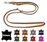 Hundeleine Fettleder kleine Hunde/große Hunde 2m / 2,40m / 2,80m / 3,50m /...