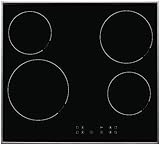 Amica KMC 744 600 E Edelstahlrahmen Autarkes Kochfeld, Glaskeramik, 60 cm