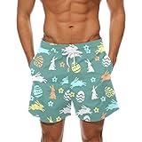 Generisch Badeshorts für Herren Schnelltrocknend Schwimmhose Badehose...