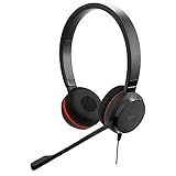 Jabra Evolve 20 MS Stereo Headset - Microsoft zertifizierte Kopfhörer für...