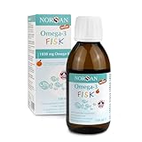 NORSAN Omega 3 FISK Fischöl hochdosiert 150 ml/Omega 3 für Kinder 1.030mg...