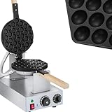 Royal Catering Bubble-Waffeleisen Waffelgerät Waffelautomat Waffle Maker...