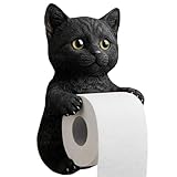 Toilettenpapierhalter Katze – Lustiger Klopapierhalter für Wandmontage,...