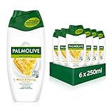 Palmolive Duschgel Naturals Honig & Milch 6x250 ml - Cremedusche mit...