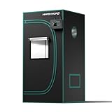 MARS HYDRO Growzelt 60x60x120cm,Indoor Grow Tent Reflektierende Mylar...