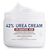 OUKEYA Urea Creme 42% mit 2% Salicylsäure, Fusscreme Feuchtigkeit &...
