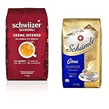 Schwiizer Schüümli Intenso Bohnenkaffee 1kg - Intensität 4/5 -...