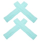 Healvian 2 Paare Strapazierfähige Gestrickte Beinwärmer Dehnbar Modisch...