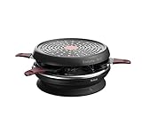 Tefal Raclette Neo Invent RE1820 | Praktisches rundes Raclette | Für 6...