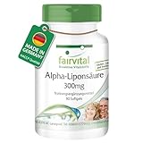 Fairvital | Alpha Liponsäure Kapseln 300mg (Alpha-lipoic acid, ALA) - für...