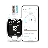 KETO-MOJO GKI Bluetooth-Glukose- & Keton-Testkit (mg/dL) + kostenlose App...