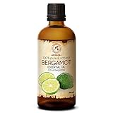 Bergamotte Ätherisches Öl 100ml - Citrus Bergamia - 100% Reines...