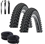 2 x Kenda K-898 26' MTB Fahrradreifen Fahrradmantel Schwarz 54-559 (26 x...
