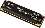 Fender Blues Deville Mundharmonika, C-Dur, Hochwertige Blues Harp,...