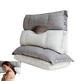 Schlafkissen Für Nachtschlaf | Ergonomische Nackenstütze | Doppelseitiges...