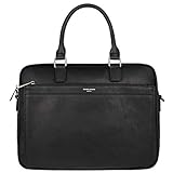 David Jones - Herren Große Aktentasche - Mann 15 Zoll Laptoptasche - PU...