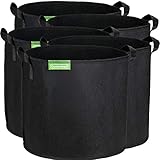 GardenMate 5X 30L Pflanzsack aus Vliesstoff Ø35.6cm Höhe 30.5cm -...