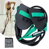 Ferok Pro - Zugseil Schwimmen Paddles - Fitness Widerstandsband mit Seilen...