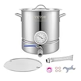 VEVOR Bierbraukessel Bierbrauanlage 18,92 L Bierbrauset Maischekessel 280 x...