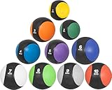 GORILLA SPORTS® Medizinball - Einzeln/Set, 1kg, 2kg, 3kg, 4kg, 5kg, 6kg,...