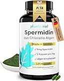 Spermidin Kapseln hochdosiert aus Chlorella - hoher natürlicher...